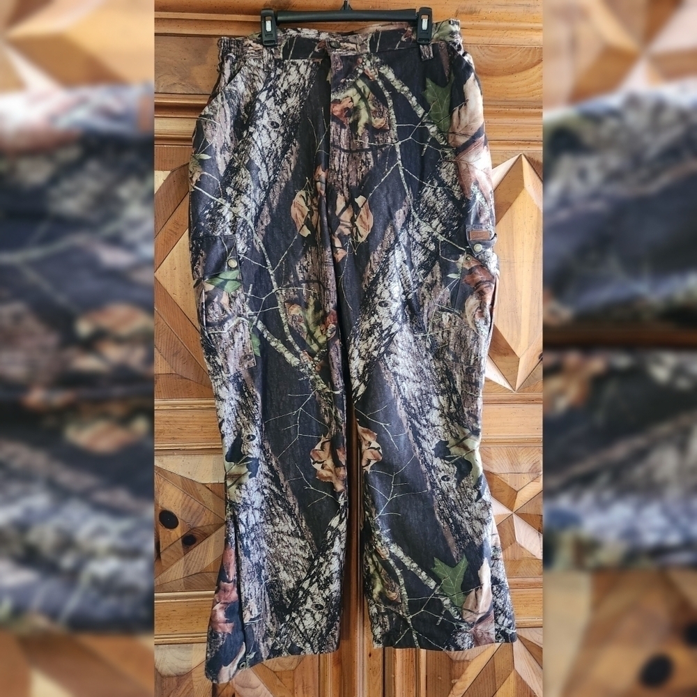 Vintage Woolrich Camo Pants Men's L Hunting  Lined Cargo Pant